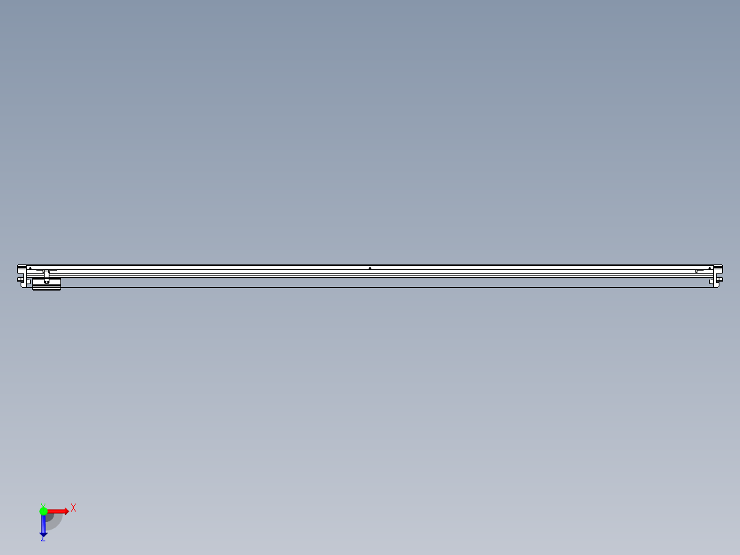 威洛博VL系列3d模型模组VL22H1Y-S2550俯视图