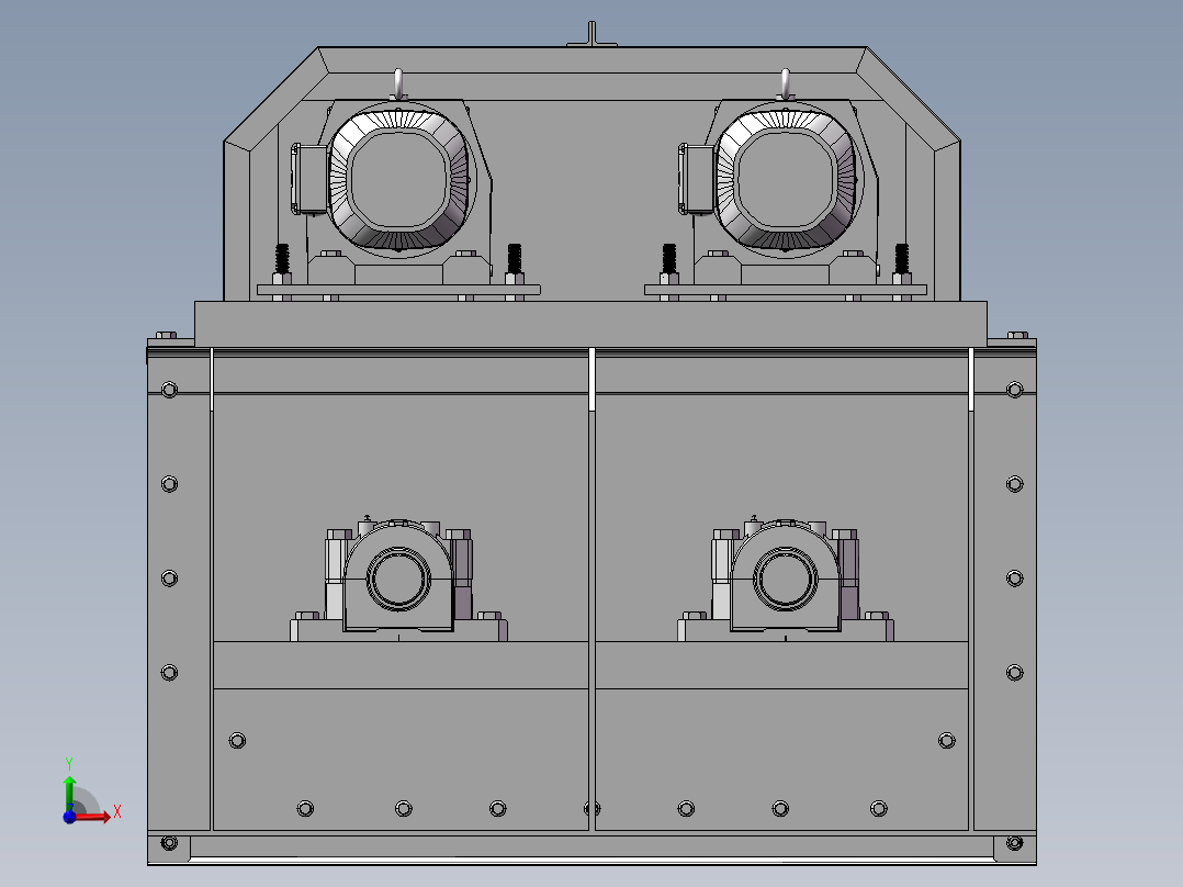 B15_螺旋输送机3D前视图