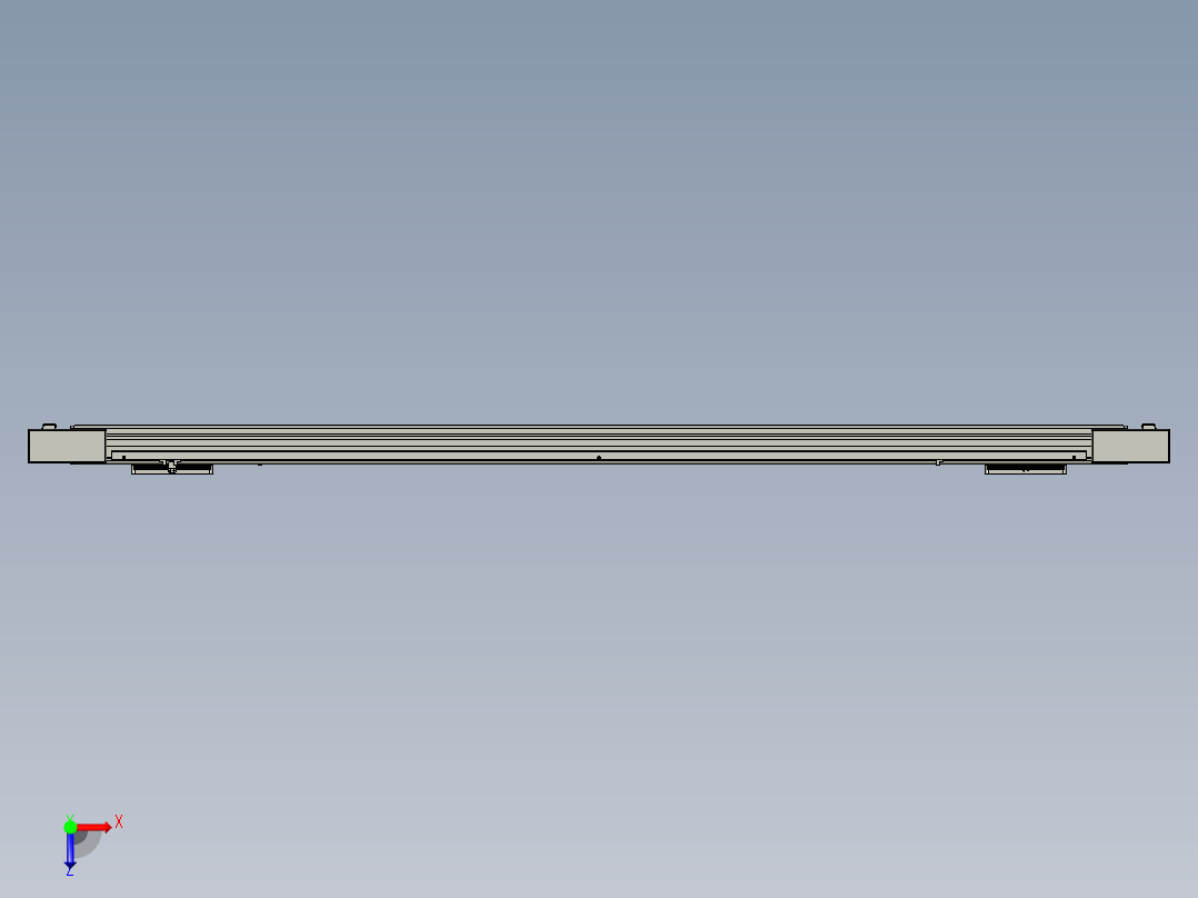 威洛博双电机滑台-VBC14S2-L50-S1500-BLR-P40-C6俯视图