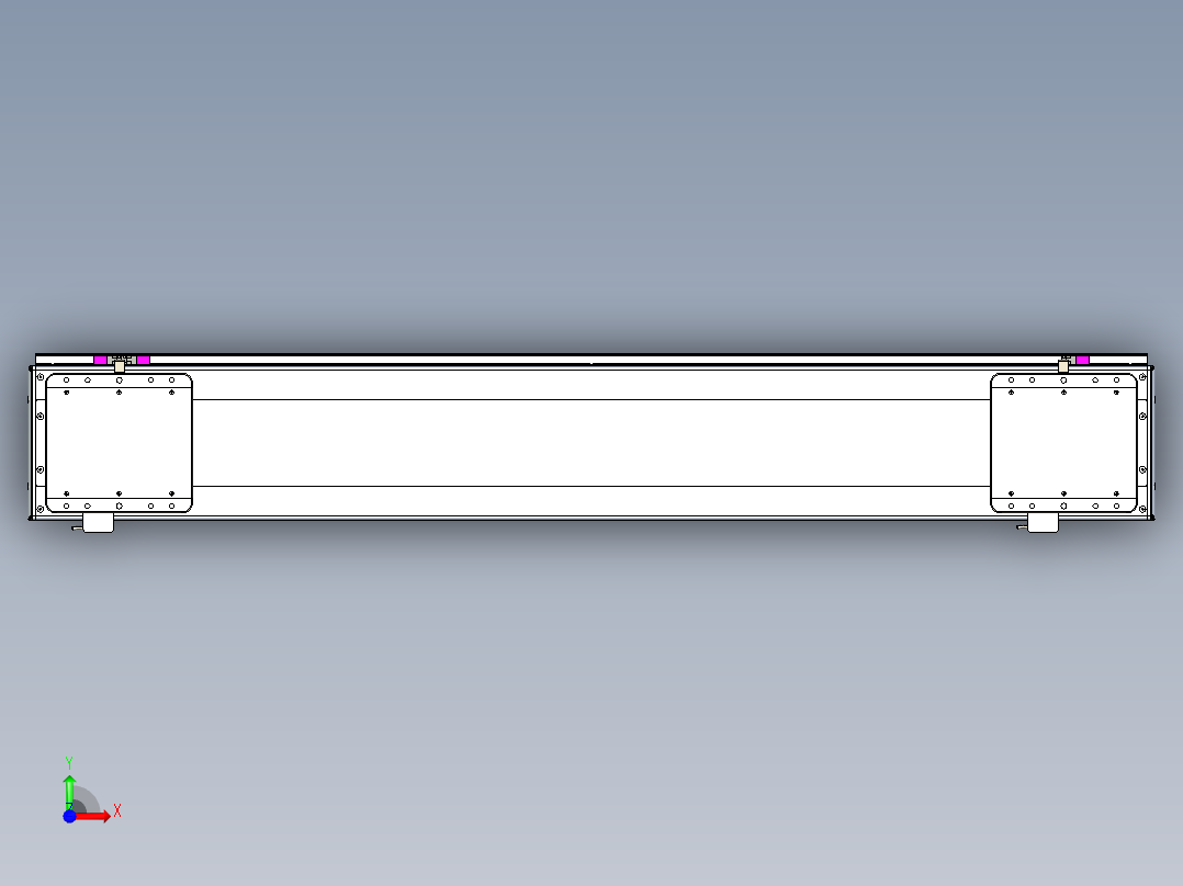 威洛博LC系列3d模型模组2LC22H2Y-S1100前视图