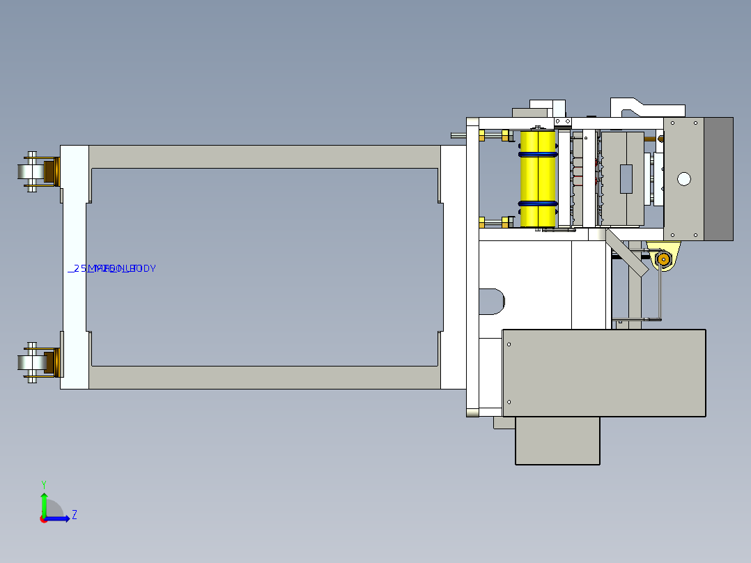 自动穿肉串机519497左视图