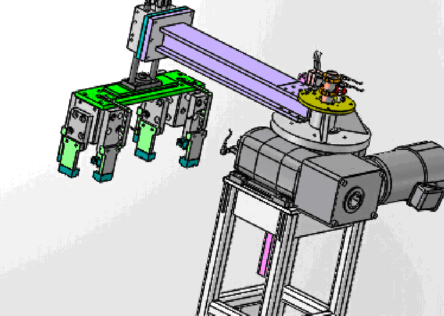 机械手抓举机构(STP)