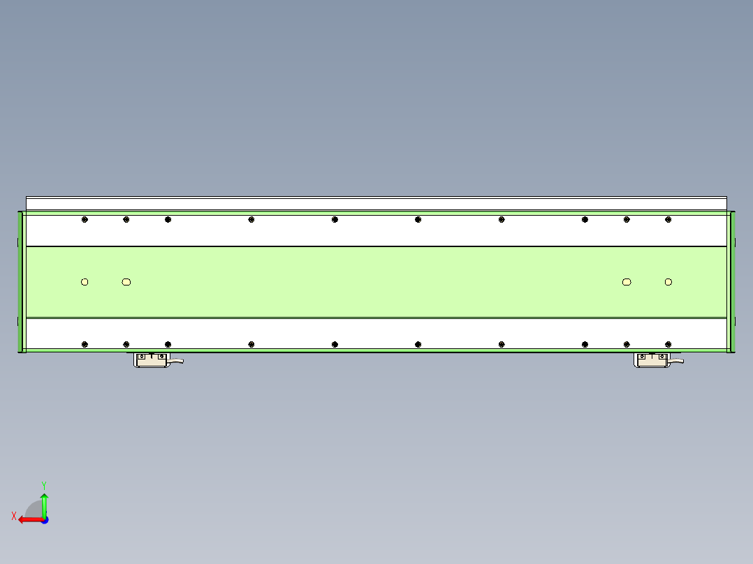 威洛博LC系列3d模型模组2LC17E2Y-S350后视图