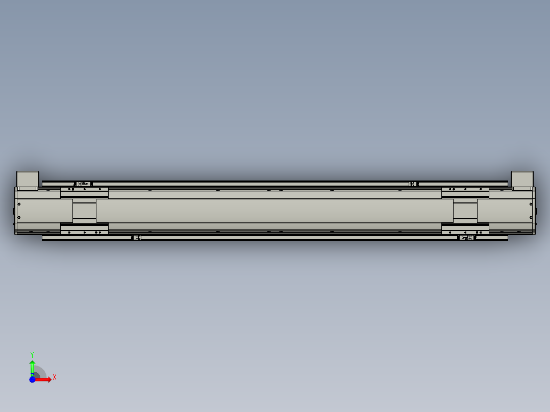 威洛博双电机滑台-VBF14S2-L50-S950-BD-P40-C6前视图