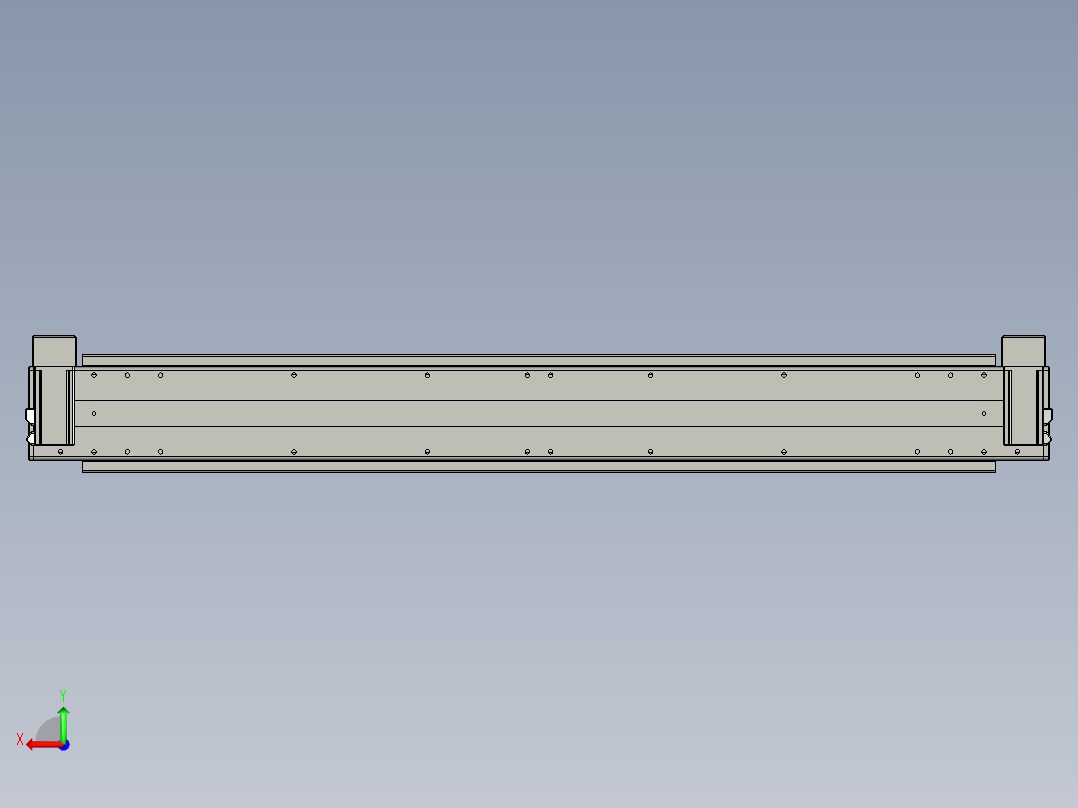 威洛博双电机滑台-VBF14S2-L50-S950-BD-P40-C6后视图