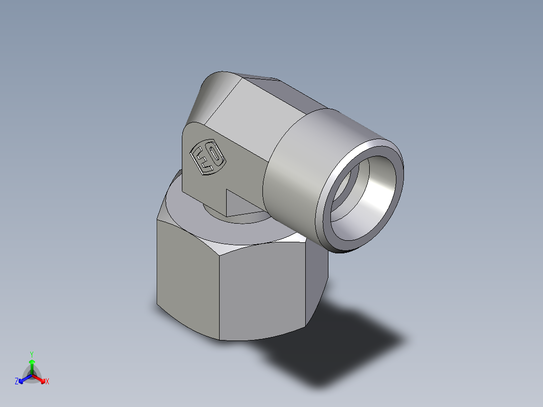 卡套式工业通用硬管接头EO_Standpipe_elbow_EVW14SOMDCF