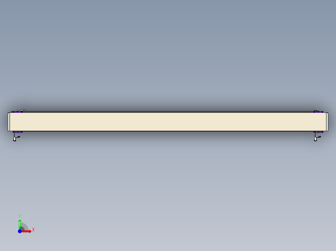 威洛博VL系列直线电机模组-2VL22H1-S3450前视图