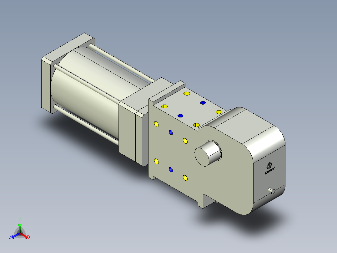 德克斯TUNKERS气缸数模KS_125_2_A00_T12_60GRAD