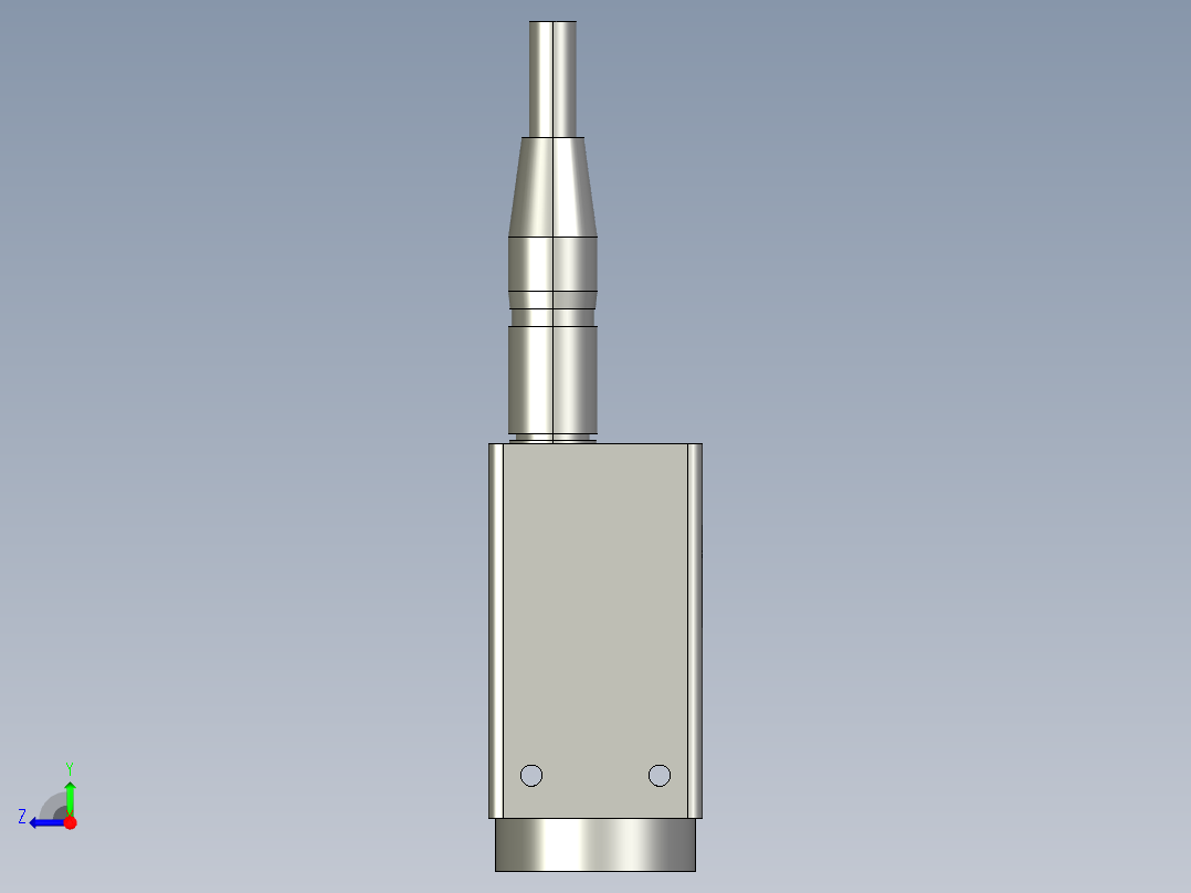 基恩士CV-025camera_kc图纸模型右视图