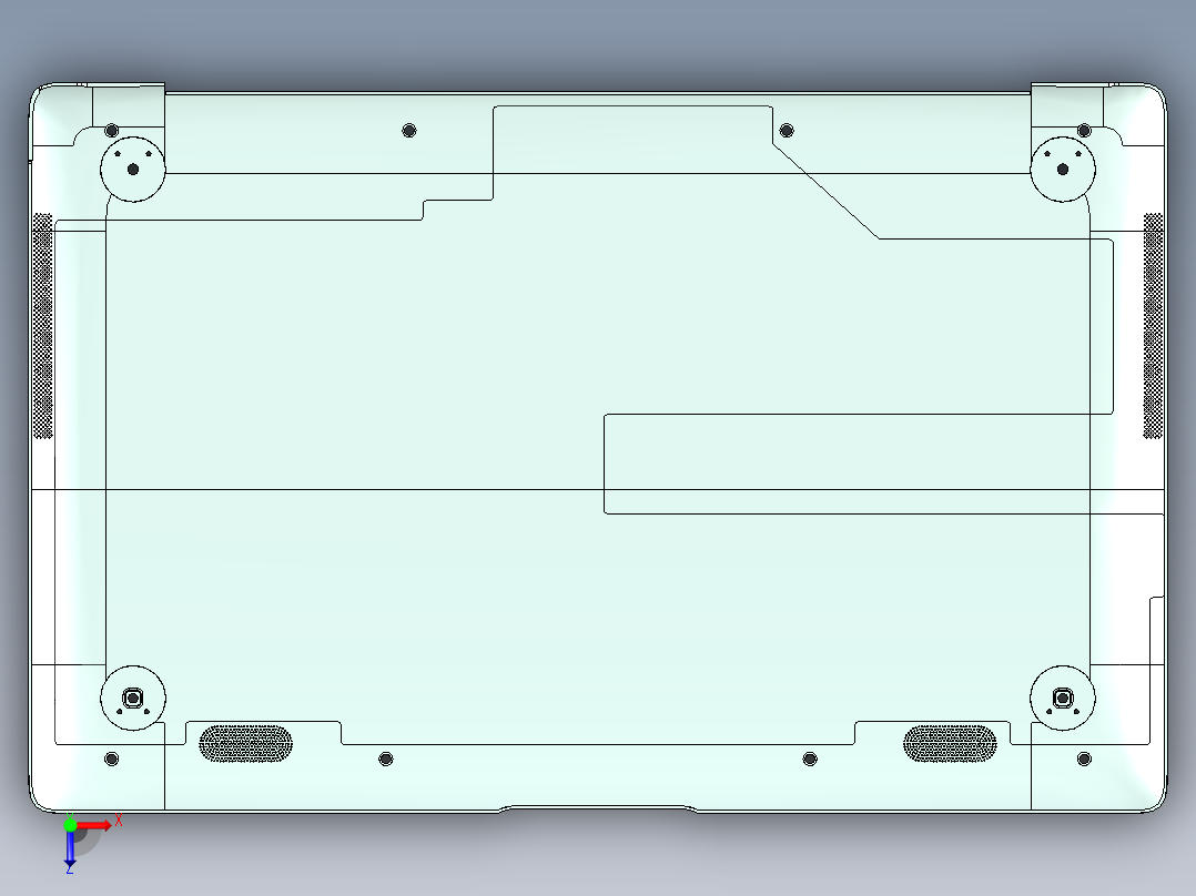 UX390-D-CY-0415俯视图