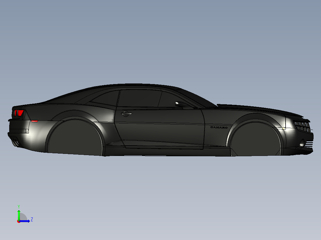 汽车车身 (82)左视图