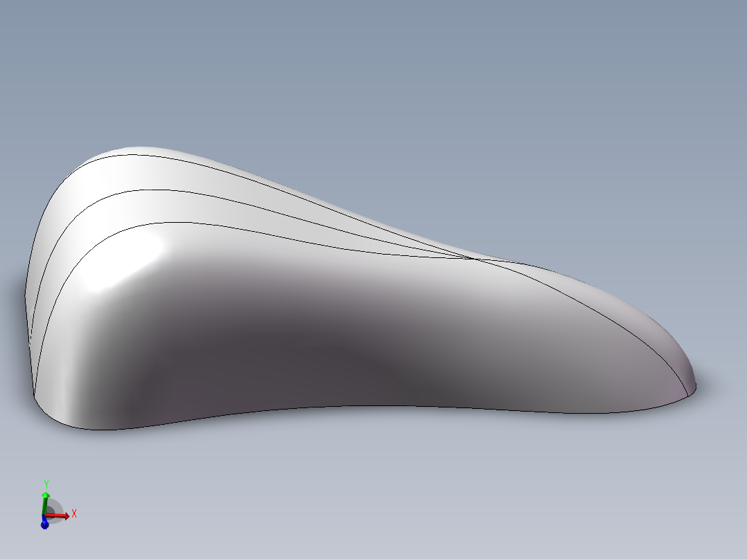 solidworks <span style='color: red'>自行车</span>坐垫