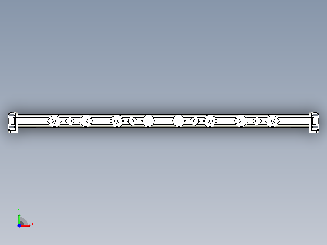 基恩士SJ-H060_kc图纸模型前视图