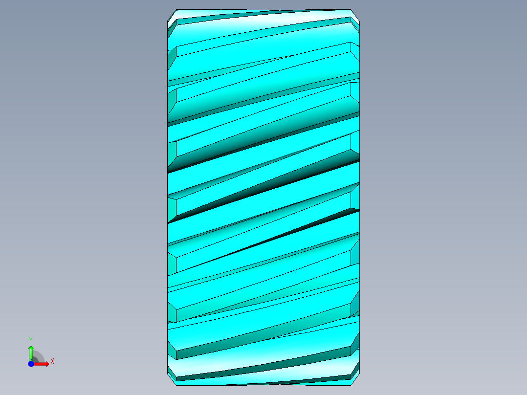 齿轮啮合 (73)前视图