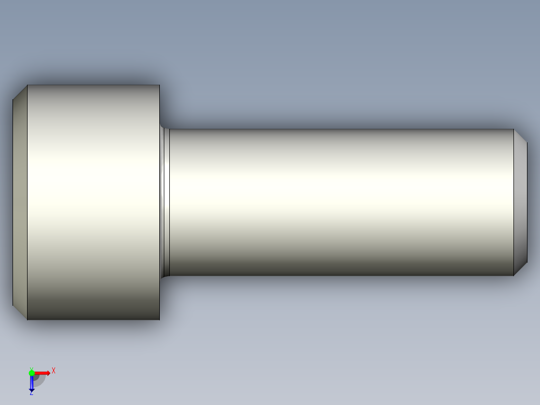 内六角螺钉-BOLT-M10-25-20-10-16-10-C1.stp俯视图