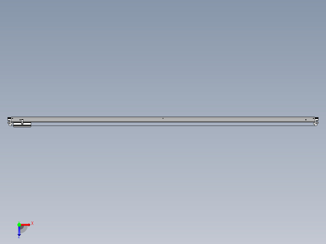 威洛博VL系列3d模型模组VL22H2Y-S2900俯视图