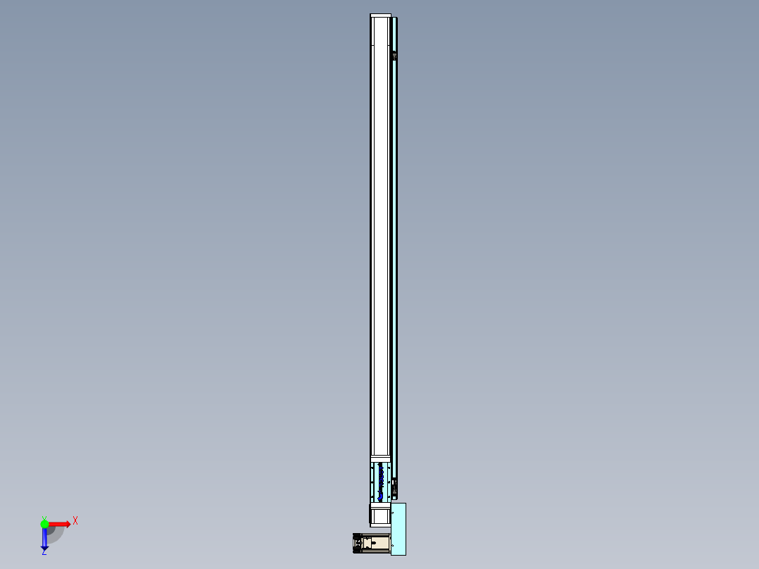 欧规系列-LB6A-L65-S1300-BL-ZP40-C3俯视图