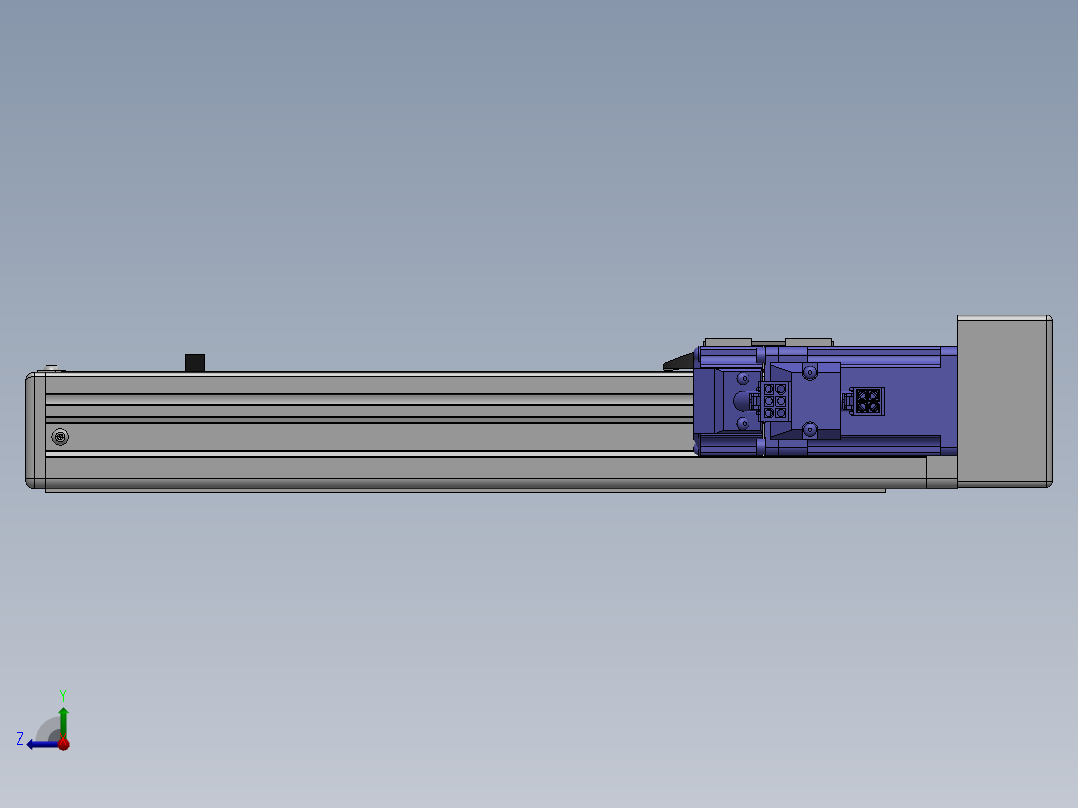 精密模组MY50-T10-200-BR-P10B-C4-C右视图