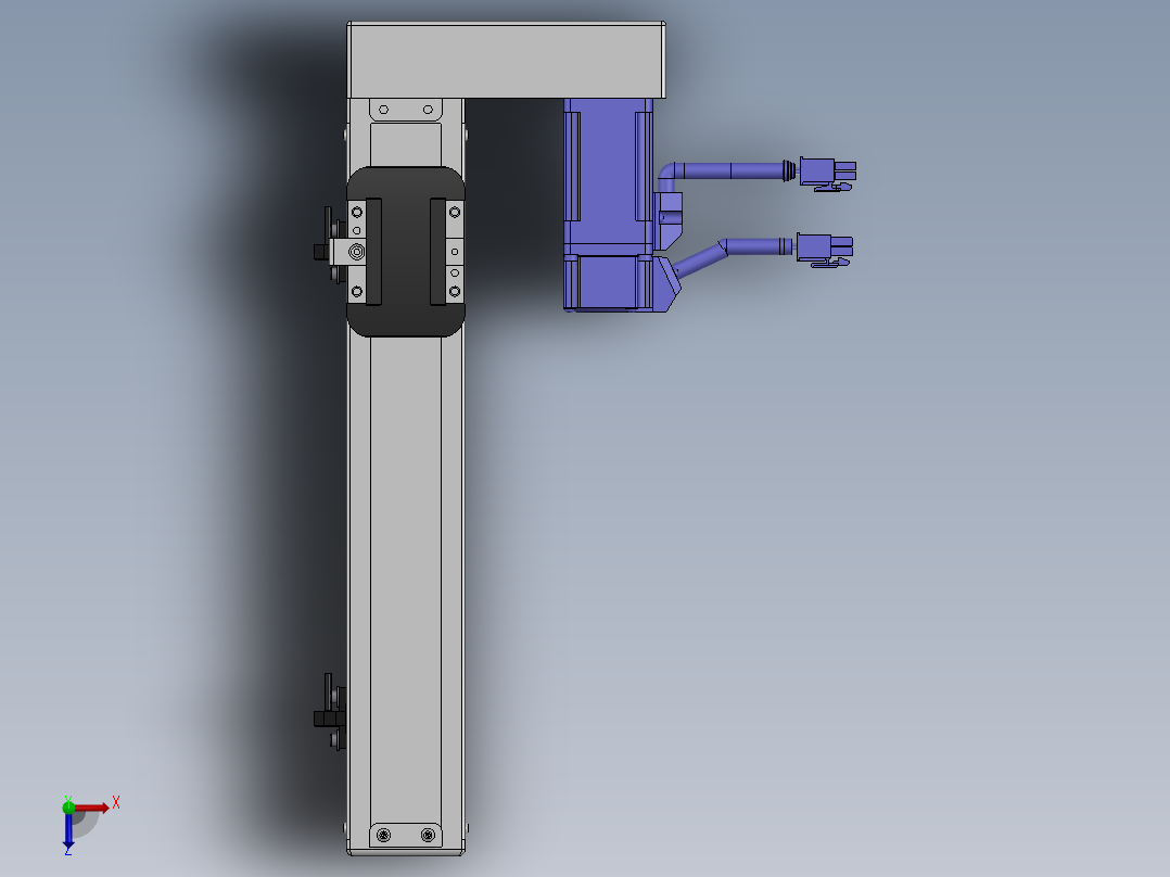 精密模组MY50-T10-200-BR-P10B-C4-C俯视图