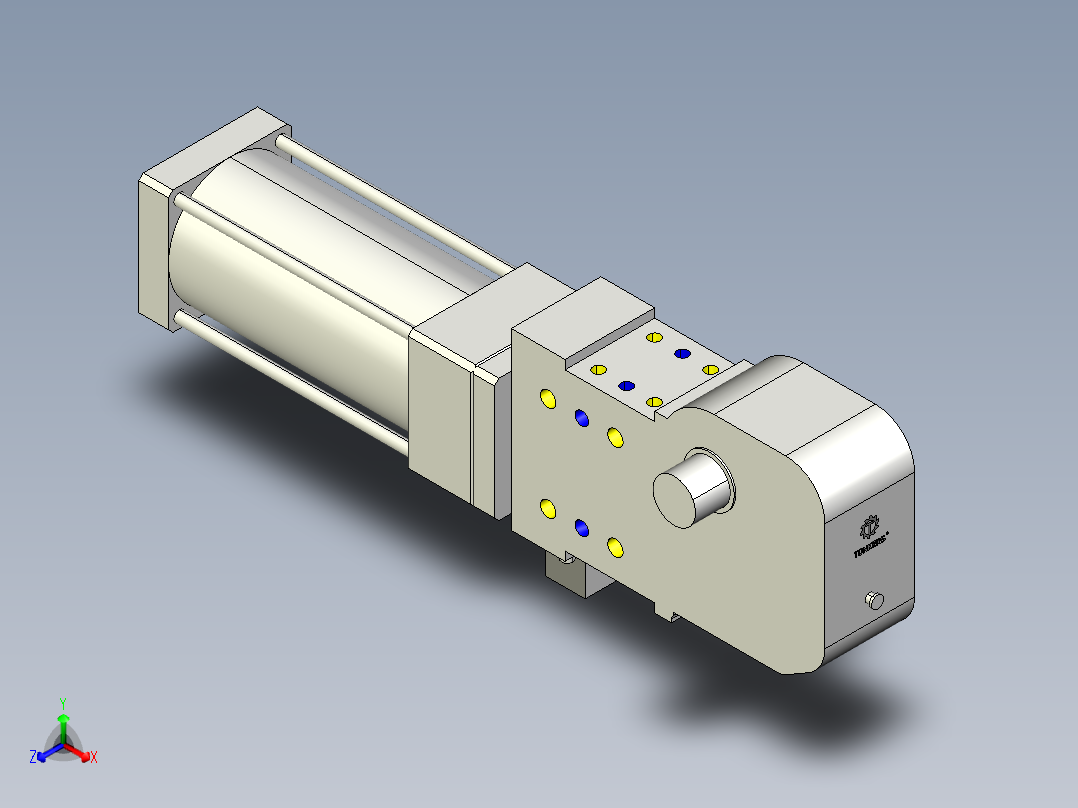 德克斯TUNKERS气缸数模KS_100_2_A00_T08_135GRAD