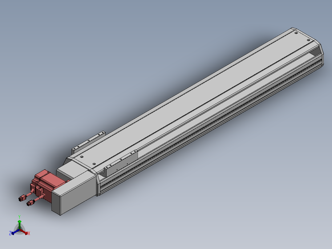 精密模组MT170-L125-800-R-M75-C4正等轴测图