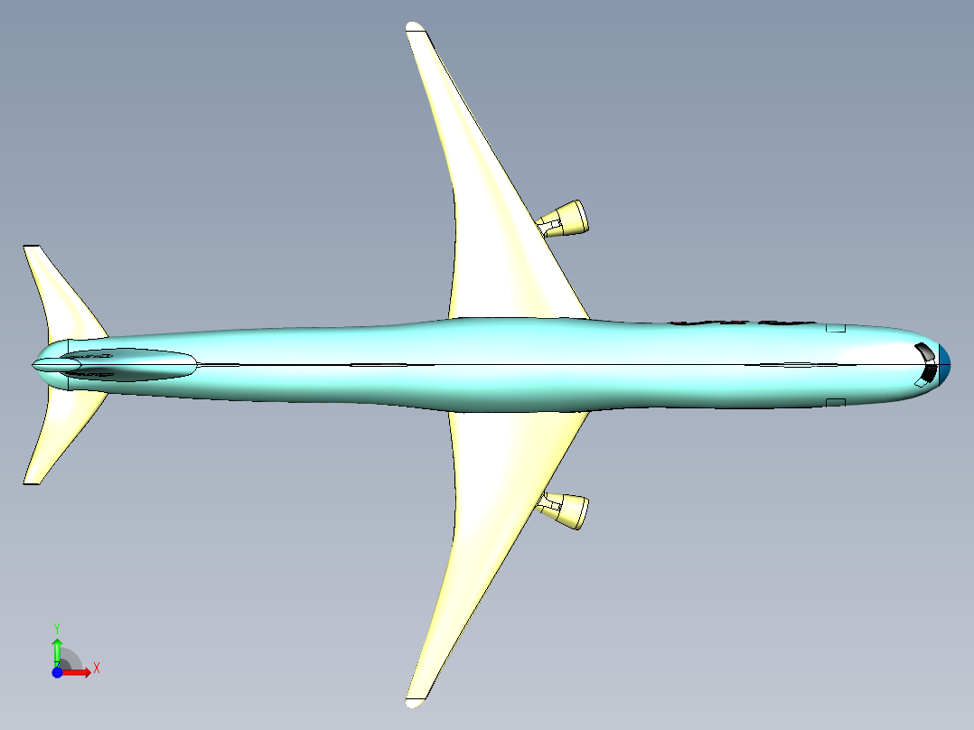 飞机2 (3)前视图