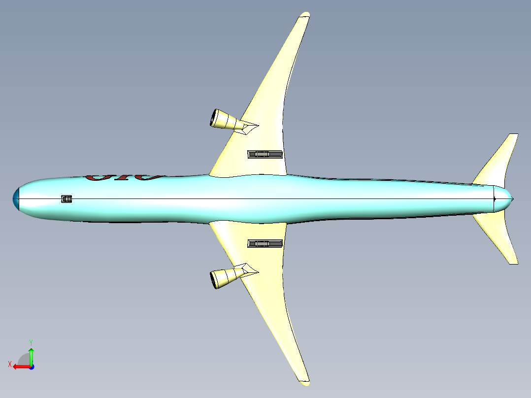 飞机2 (3)后视图