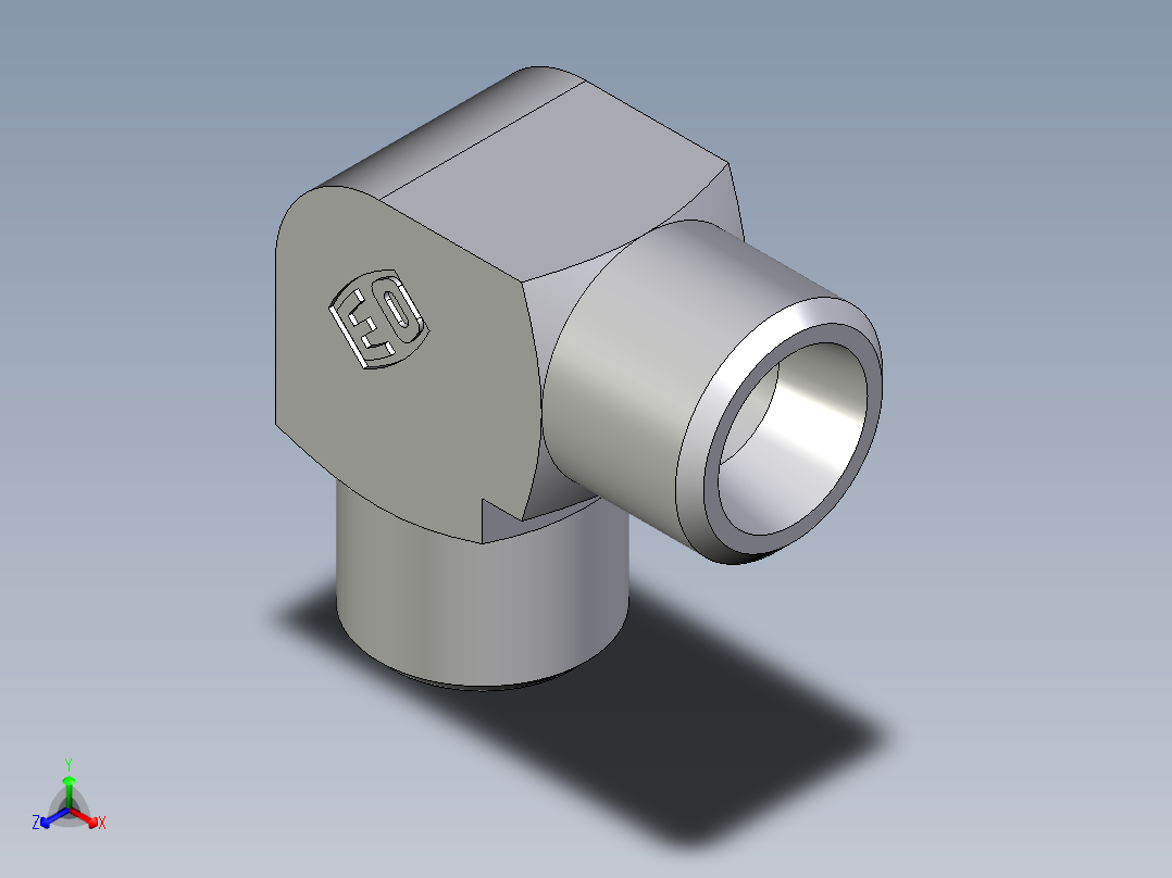卡套式工业通用硬管接头EO_Union_elbow_W08LCFX