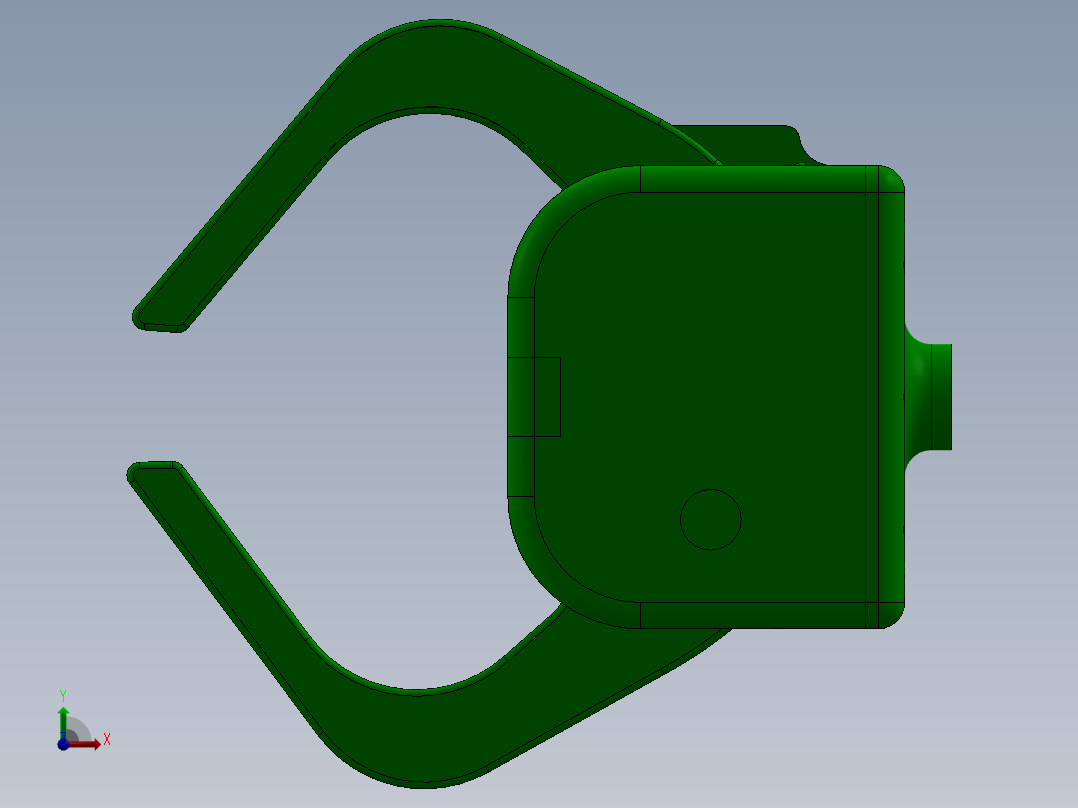 机械爪 3D图纸 (50)前视图
