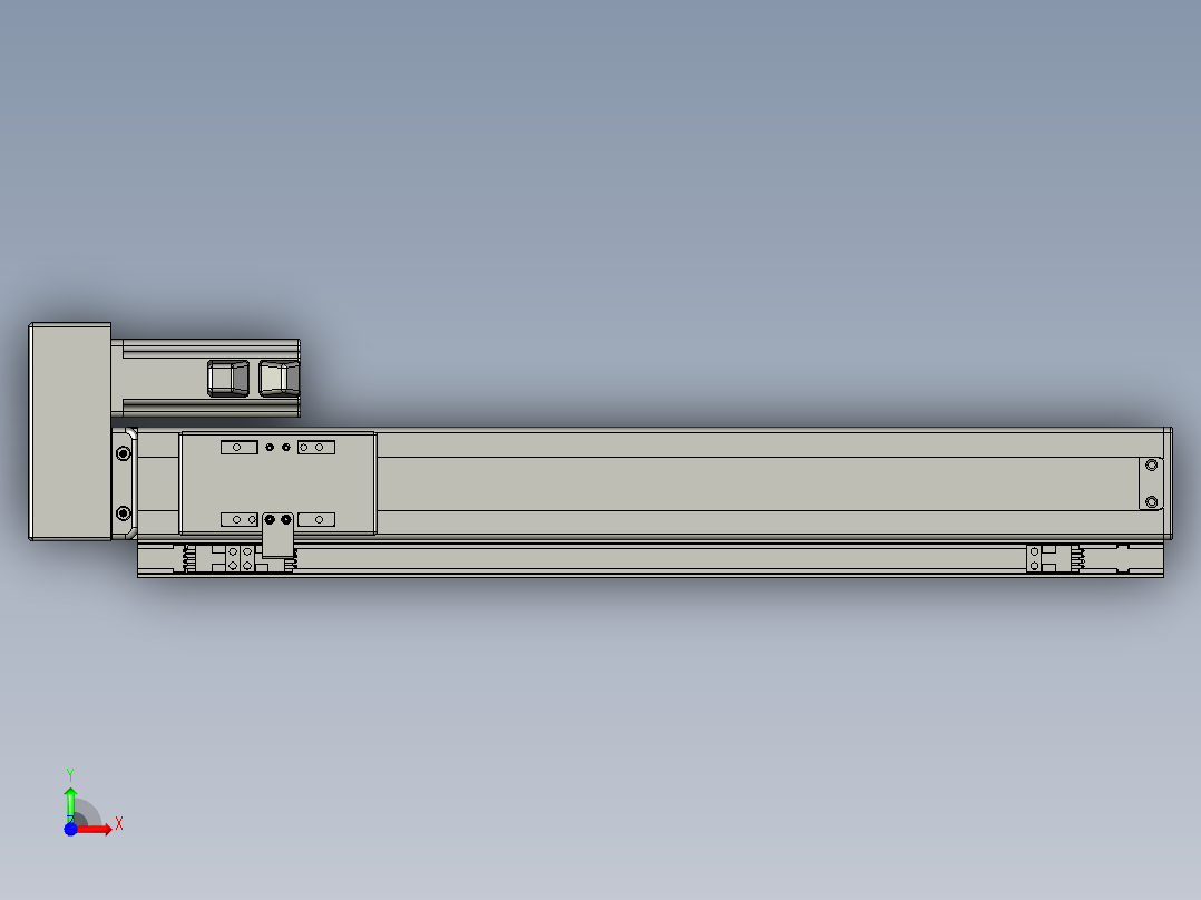 VF丝杆传动-一般环境VT5-L10-C-S360-BR-P10-D4前视图