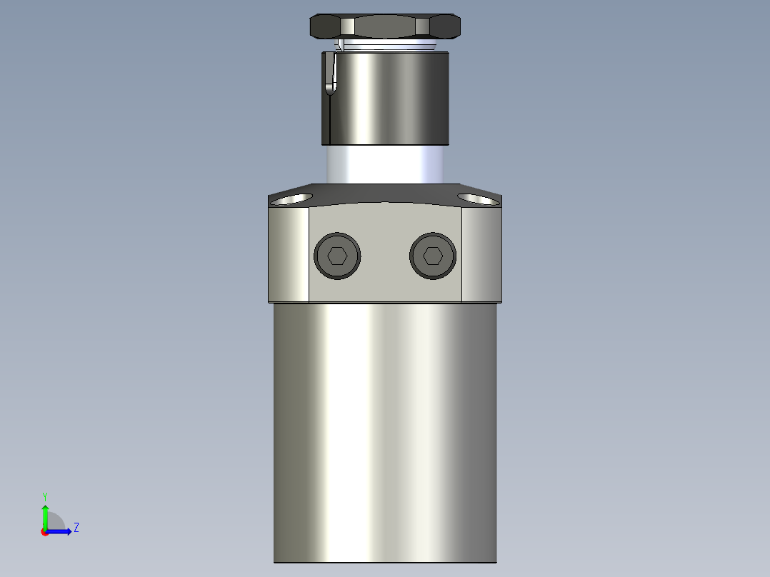 KOSMEKLHS1050-CL-Y60多系列多零件图纸模型左视图