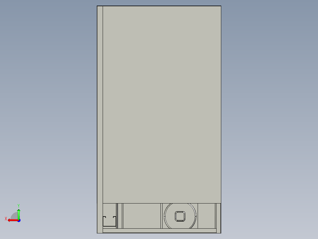 自动贩卖机 (2)后视图