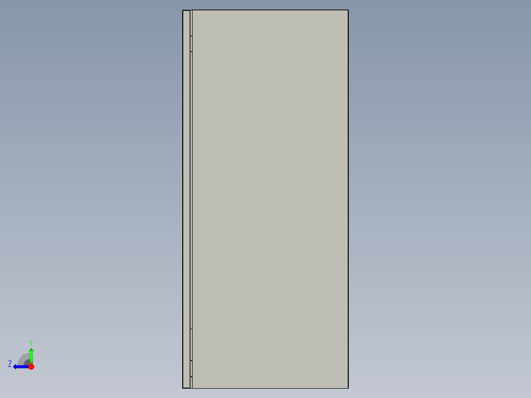 自动贩卖机 (2)右视图