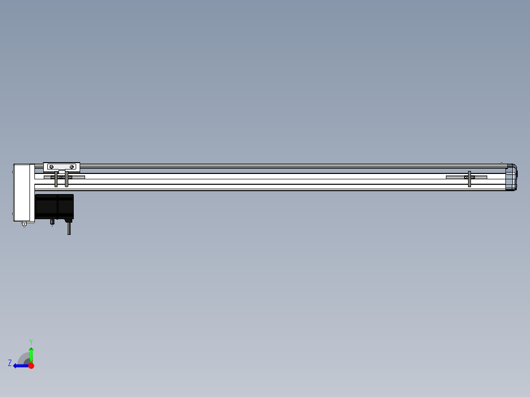 Toyo东佑达直线模组-ETH12-1000-BM-200W右视图