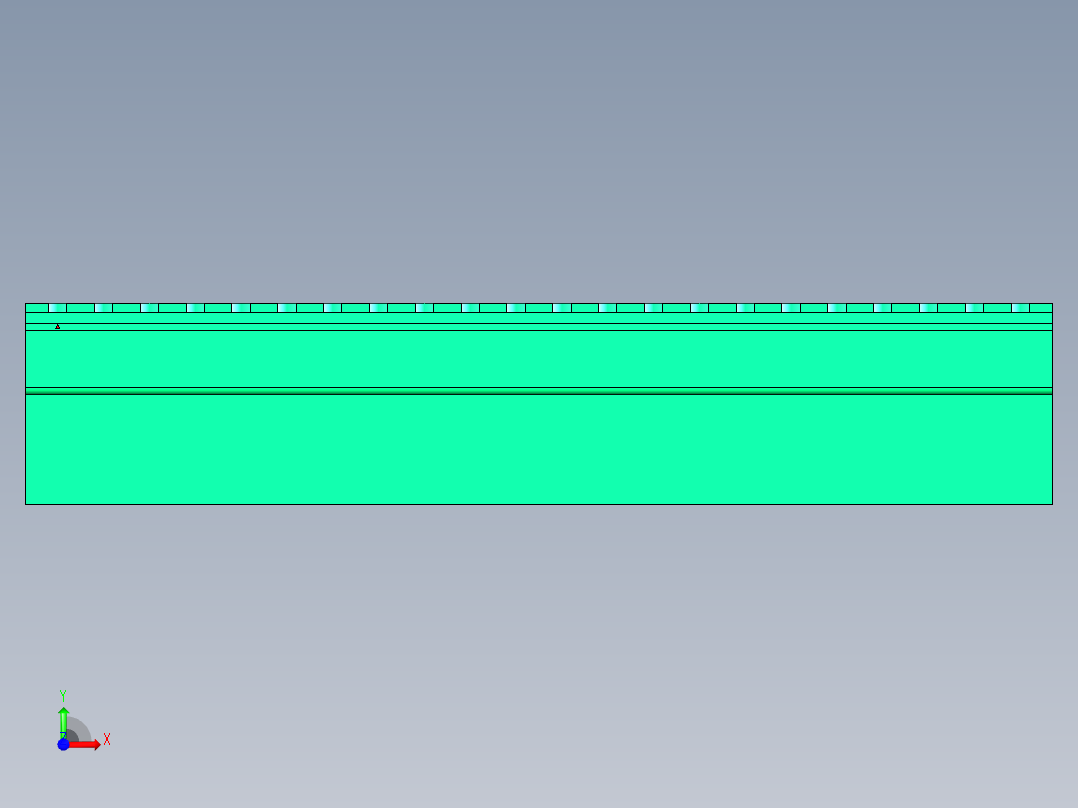 DEGSON 2EDG 系列 5.0mm 可插拔接线端子组-2EDGRH-5.0-44P-14-00AH前视图