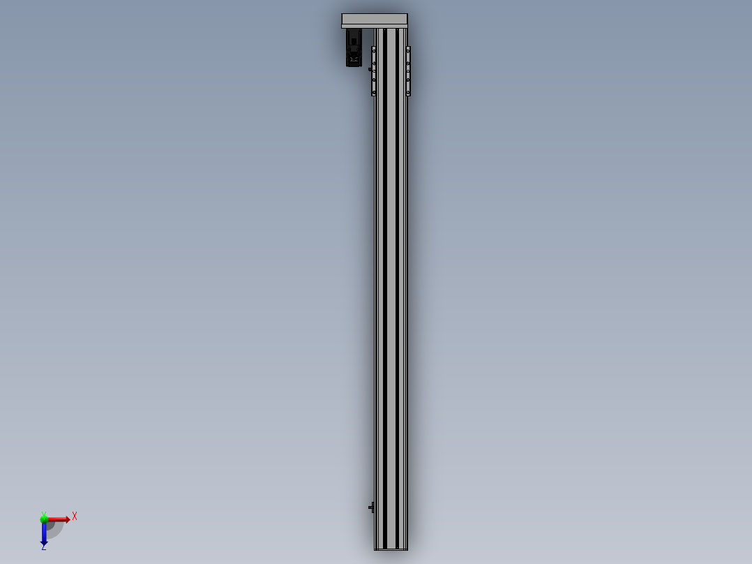 精密模组MY80D-T10-1050L-BL-P10B-C4-C俯视图