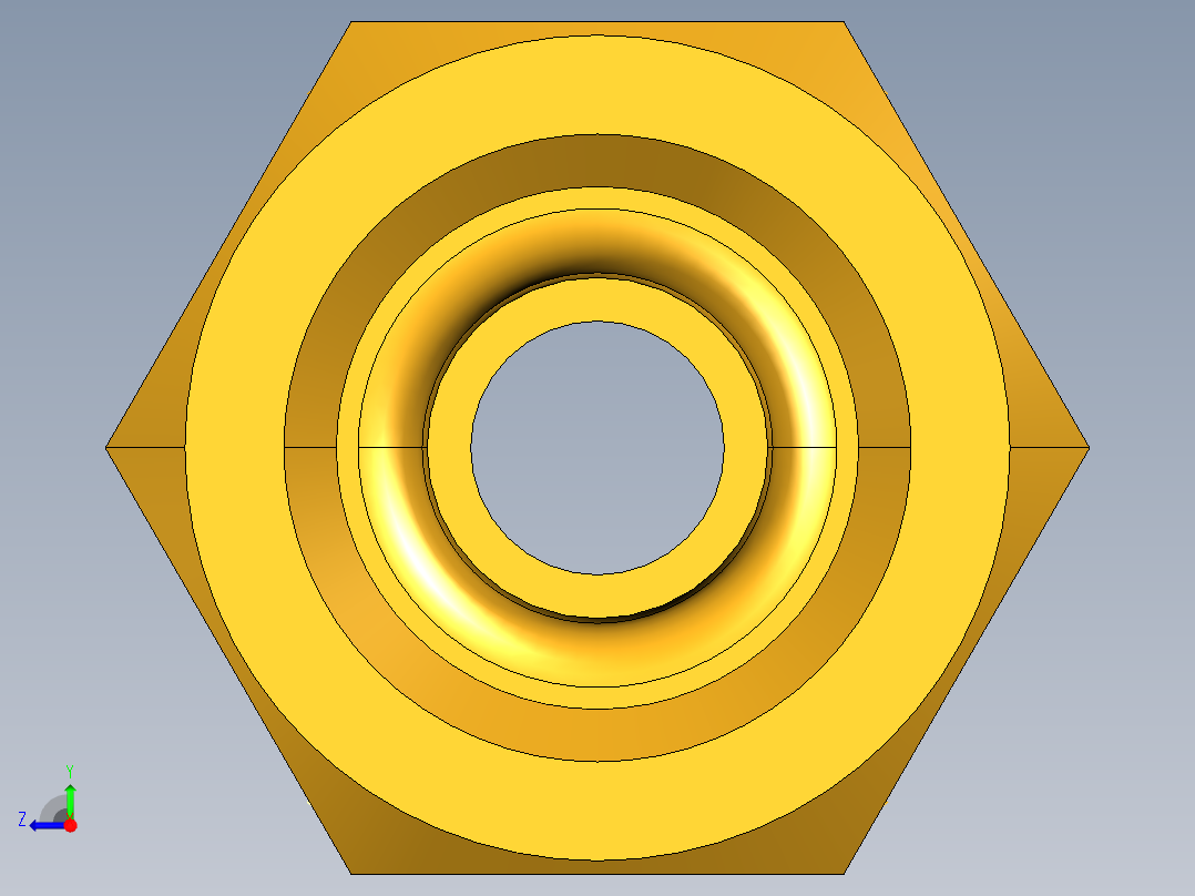 扩口式工业通用硬管接头Flare Adapter US5-4右视图