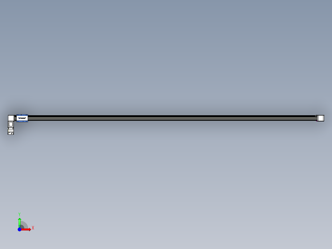 威洛博LB.GB同步带传动--欧规系列GB8-L192-S4500-BL-P75-K前视图