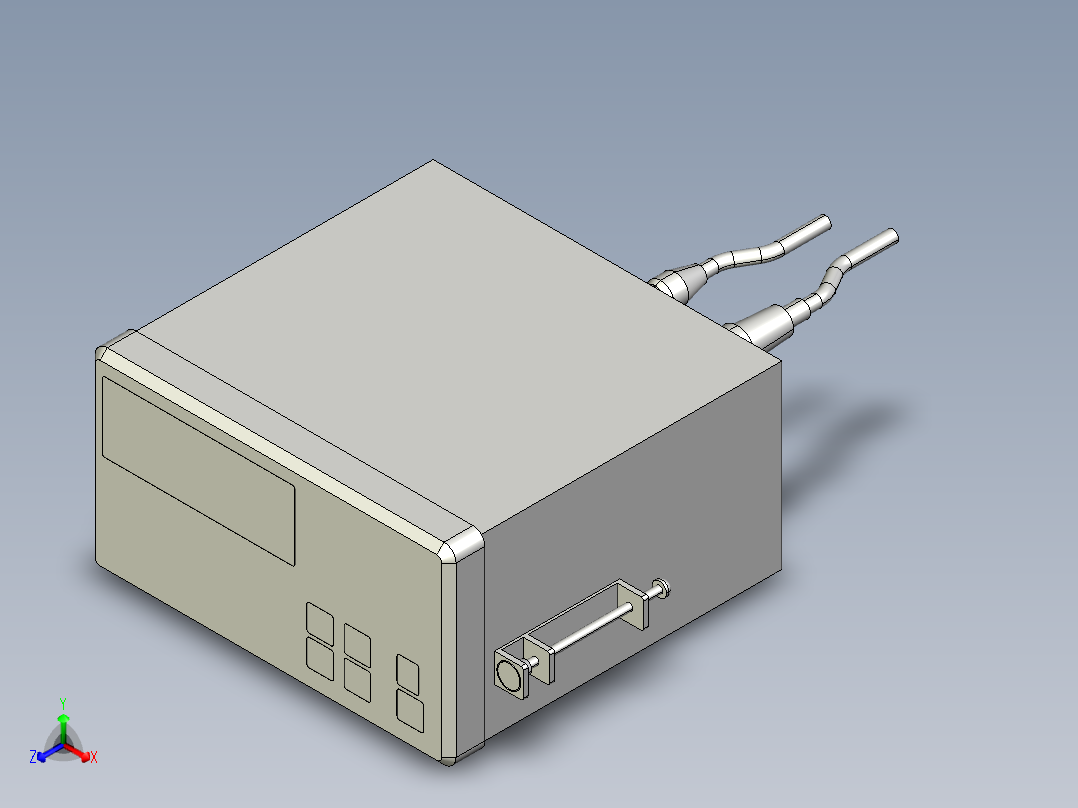 基恩士SK-200_kc图纸模型正等轴测图