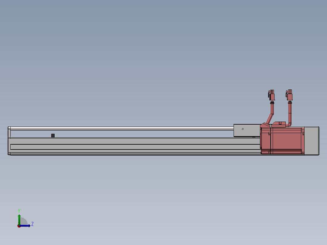 精密模组MY120-T10-450L-BR-P20B-C4-C左视图