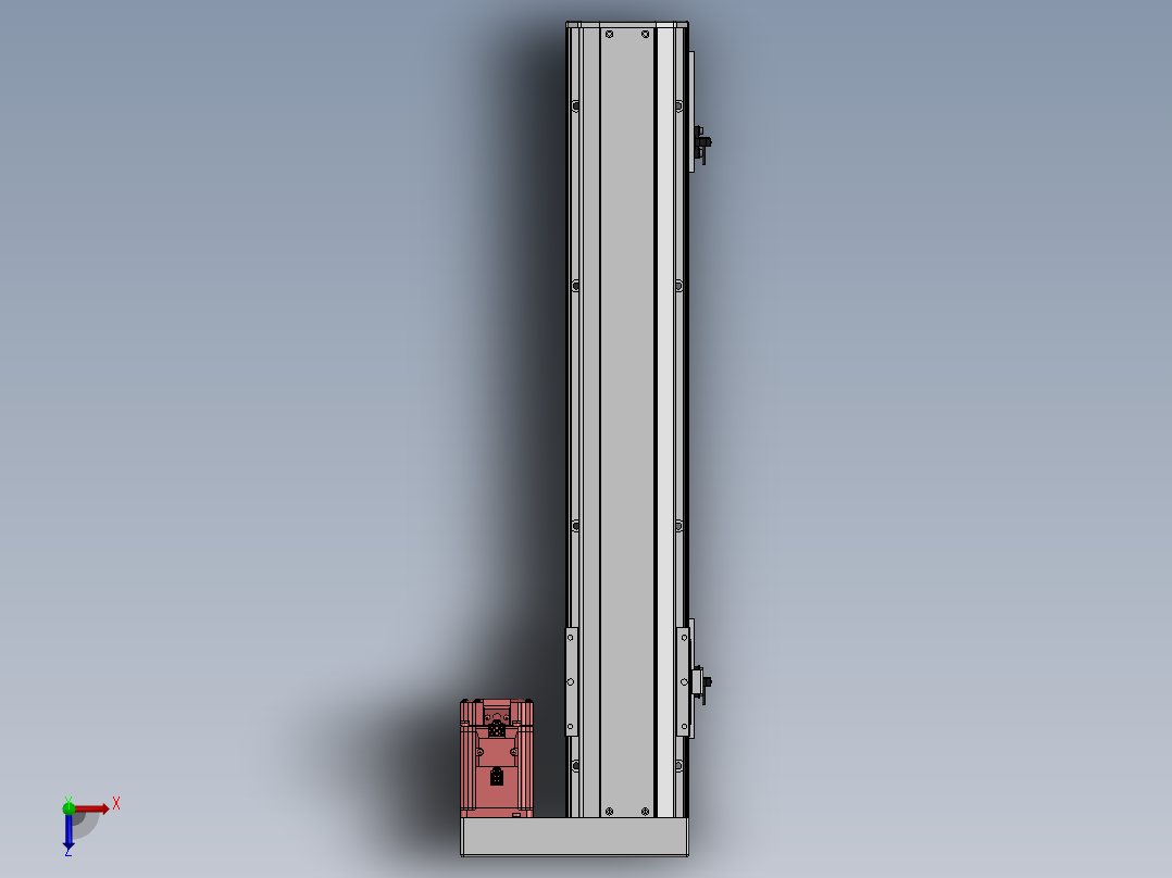 精密模组MY120-T10-450L-BR-P20B-C4-C俯视图