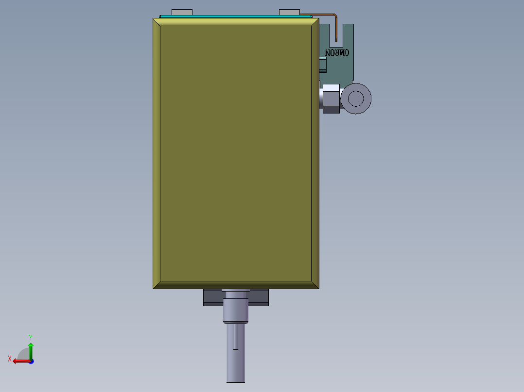 MCH丝杆全封闭MCH6M-BM-100W后视图
