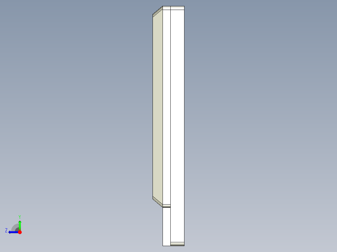 基恩士OP-84219_kc图纸模型右视图