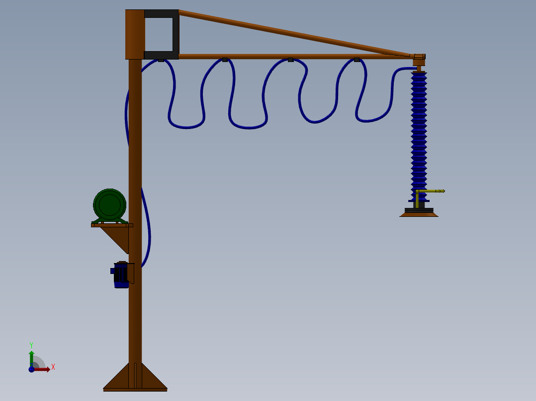 真空吸盘前视图