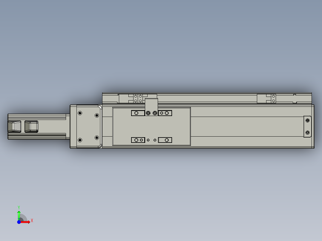 VF丝杆传动-一般环境VT6-L10-C-S160-BC-P10-C4前视图