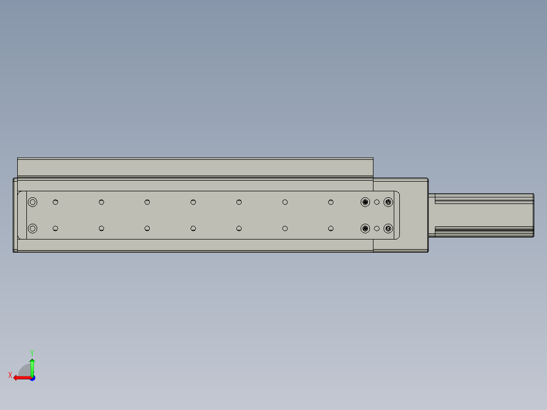 VF丝杆传动-一般环境VT6-L10-C-S160-BC-P10-C4后视图