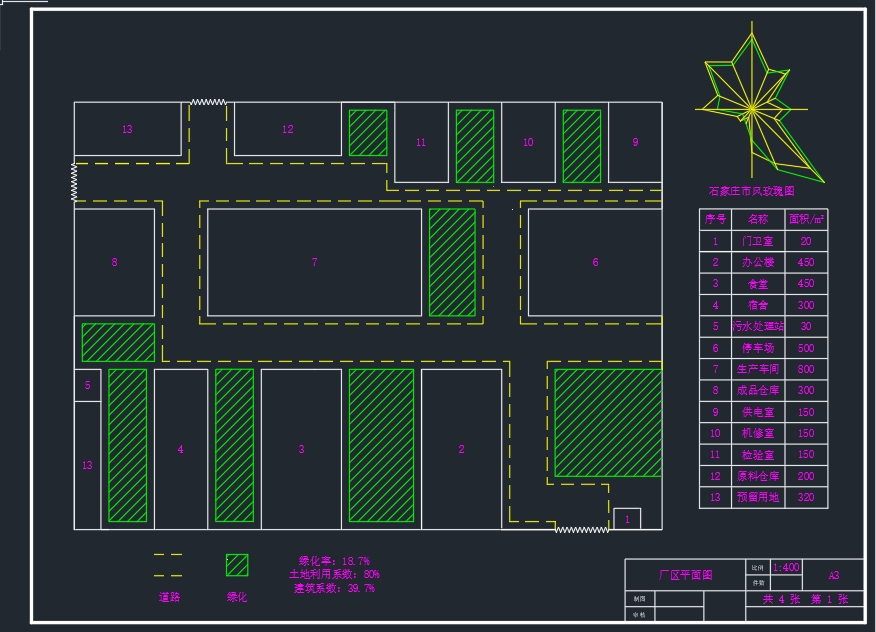 年产5000吨奶粉工厂设计CAD+说明书