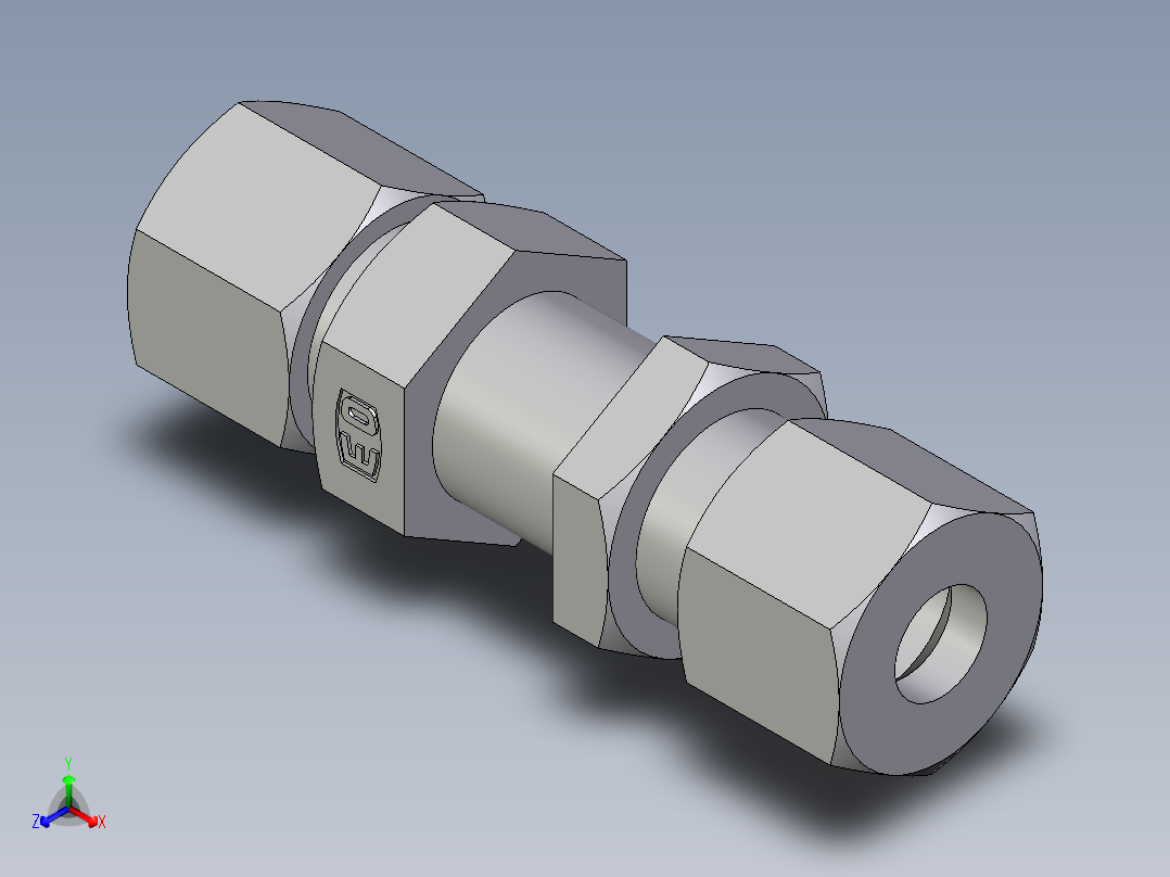 卡套式工业通用硬管接头EO_Bulkhead_union_SV10ZSCF