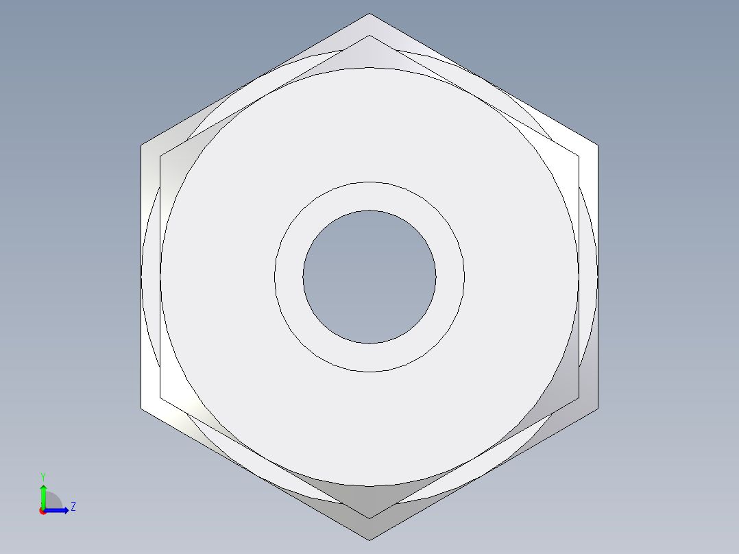 卡套式工业通用硬管接头EO_Bulkhead_union_SV10ZSCF左视图