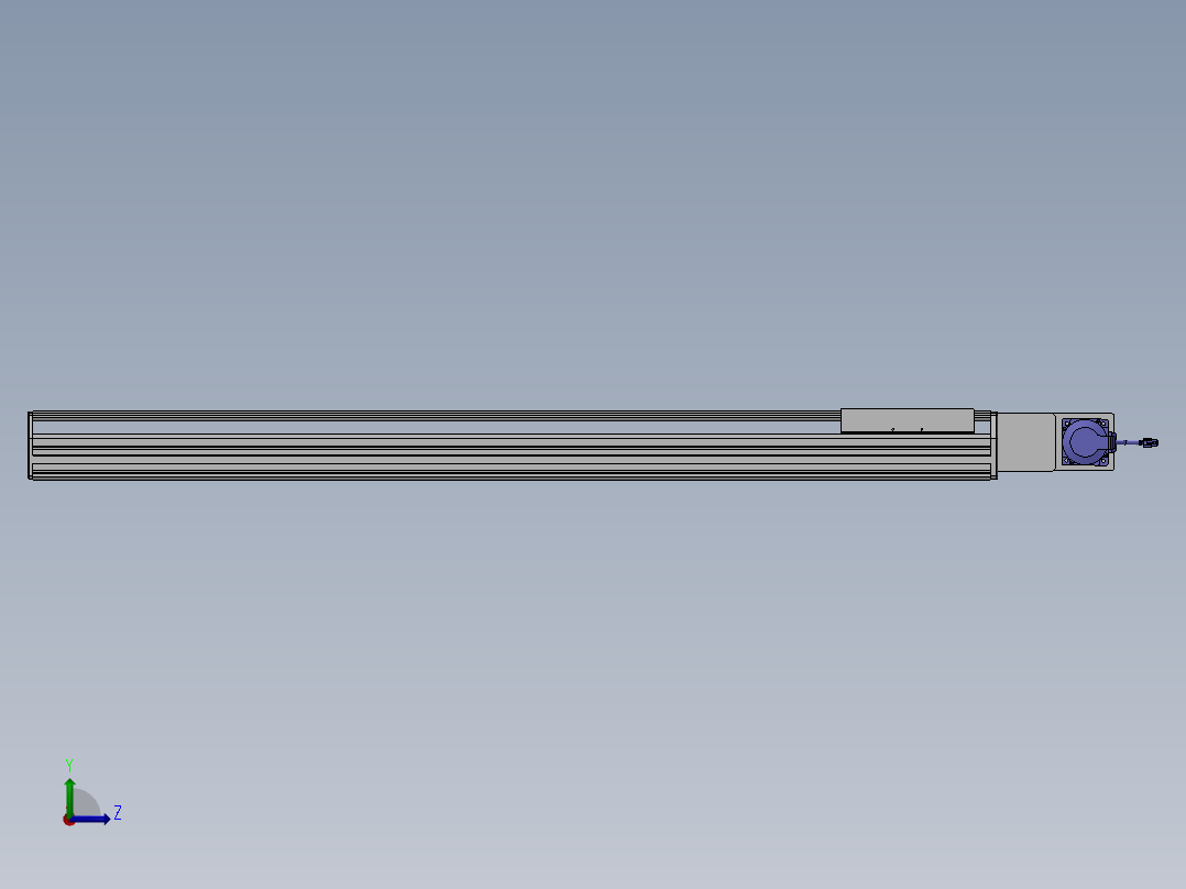 精密模组MT220-L150-1300-R-M75-C4左视图